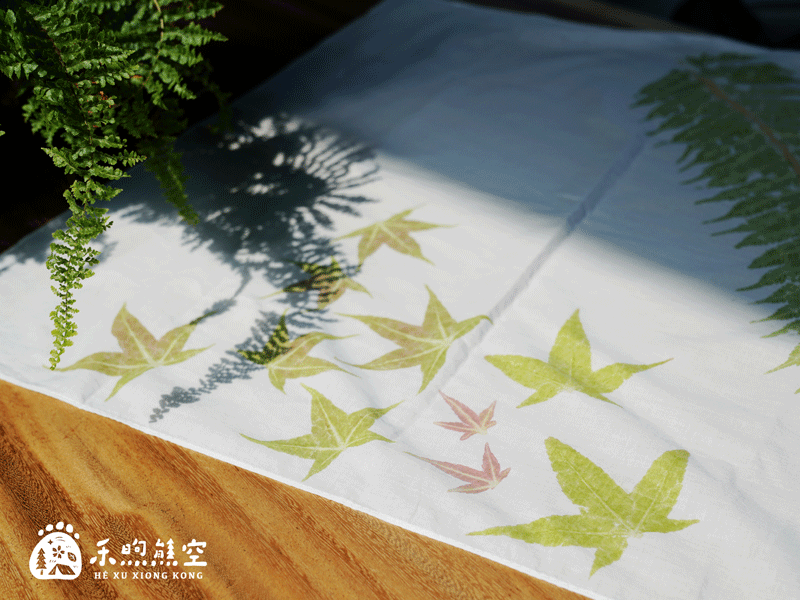 植物探險家：植物敲拓染🌿